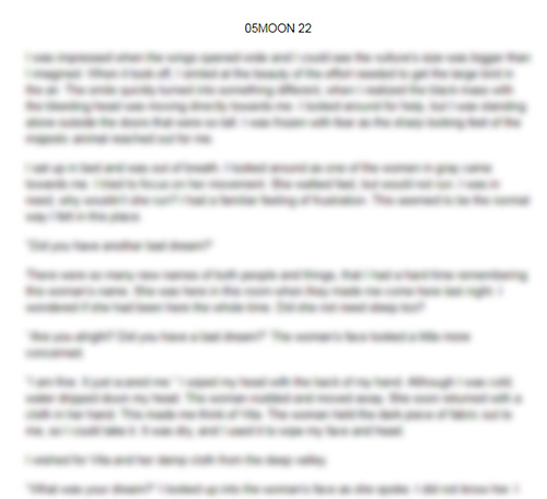 Blurred text from book 2.